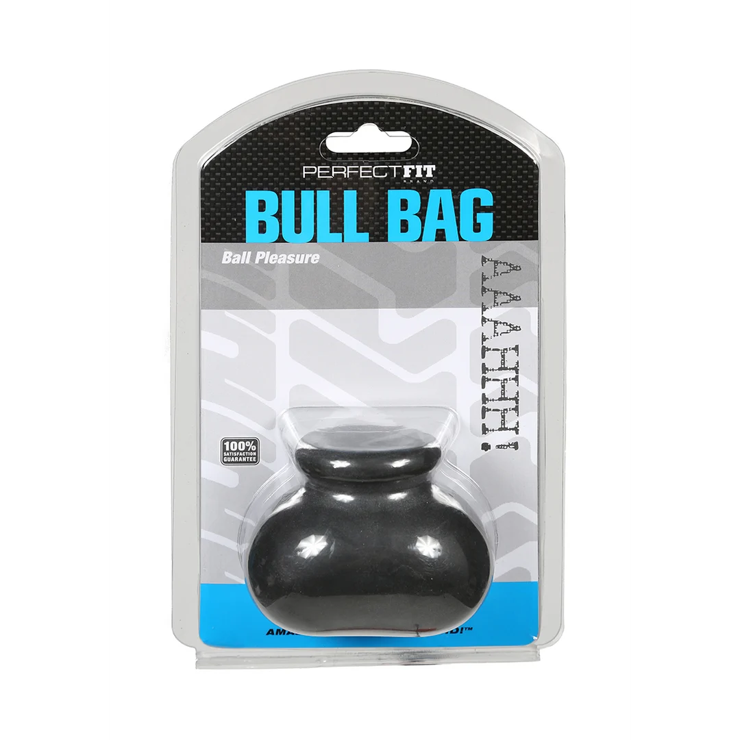 Anneau étirable pour testicules PerfectFit Bull Bag avec poids – Image 1