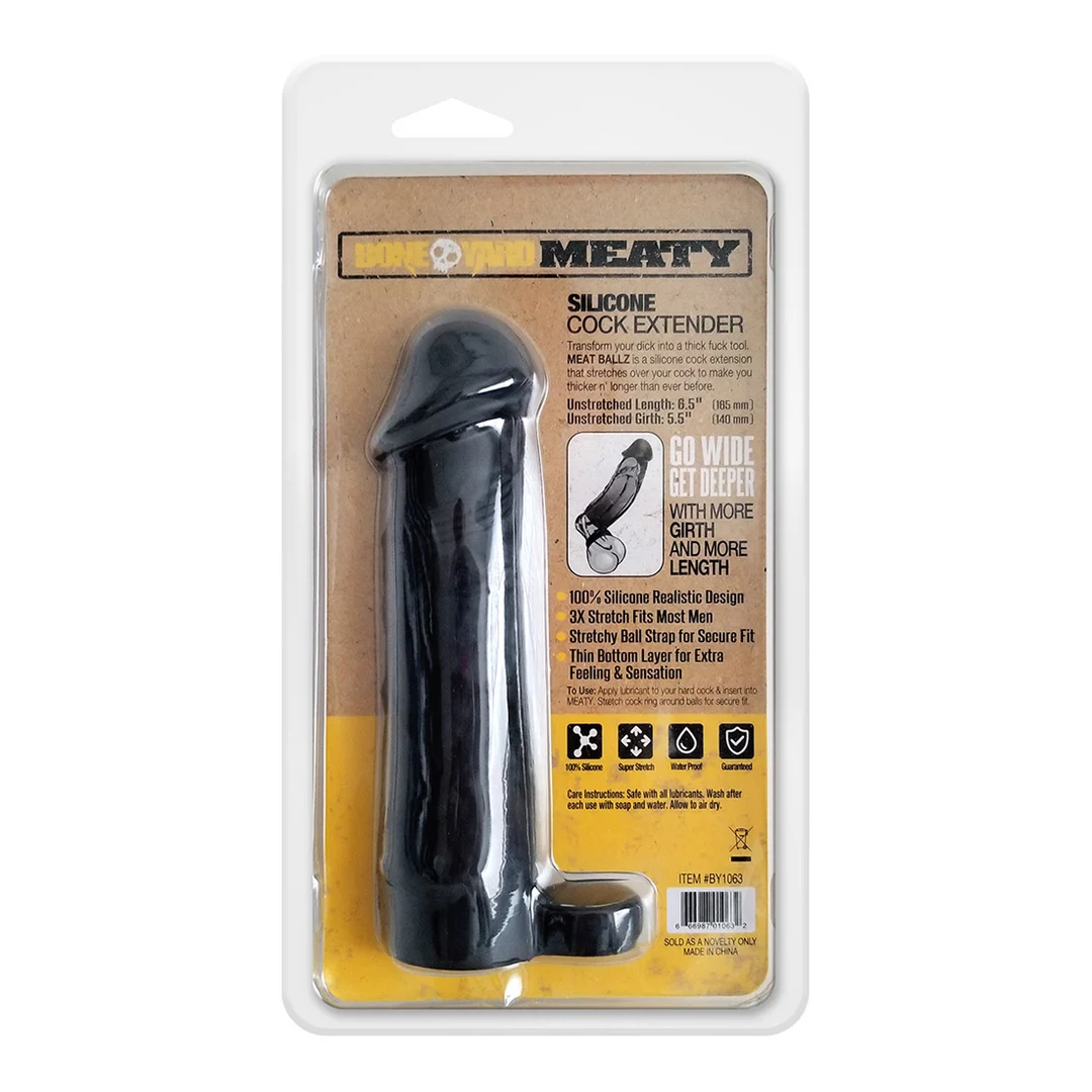 Manchon pour pénis en silicone doux – Cock Extender – Image 2