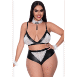 Ensemble de lingerie noir avec détails en dentelle pour une allure séduisante – Magic Silk – Image 12