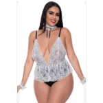 Magic Silk teddy intégral Full Service L/XL – Image 12