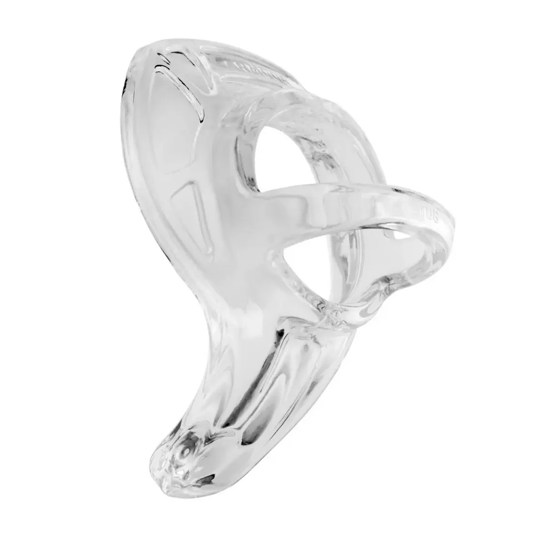 Cockring PerfectFitBrand Armor Tug avec sangle pour les testicules – Image 2