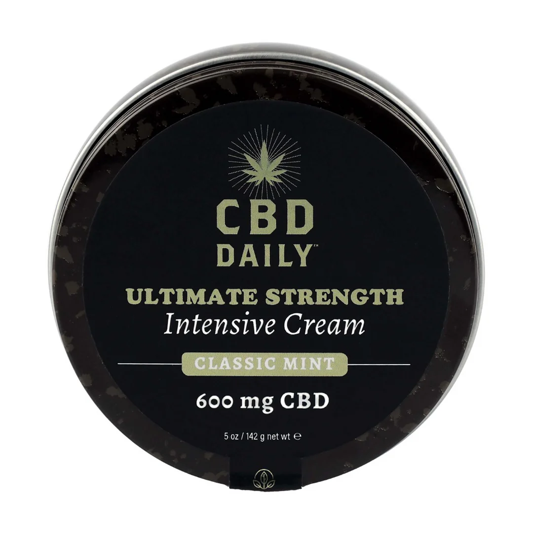 CBDUSCC500-5 Crème CBD à application locale – Ultimate Strength Classic Mint – CBD Daily – Image 1