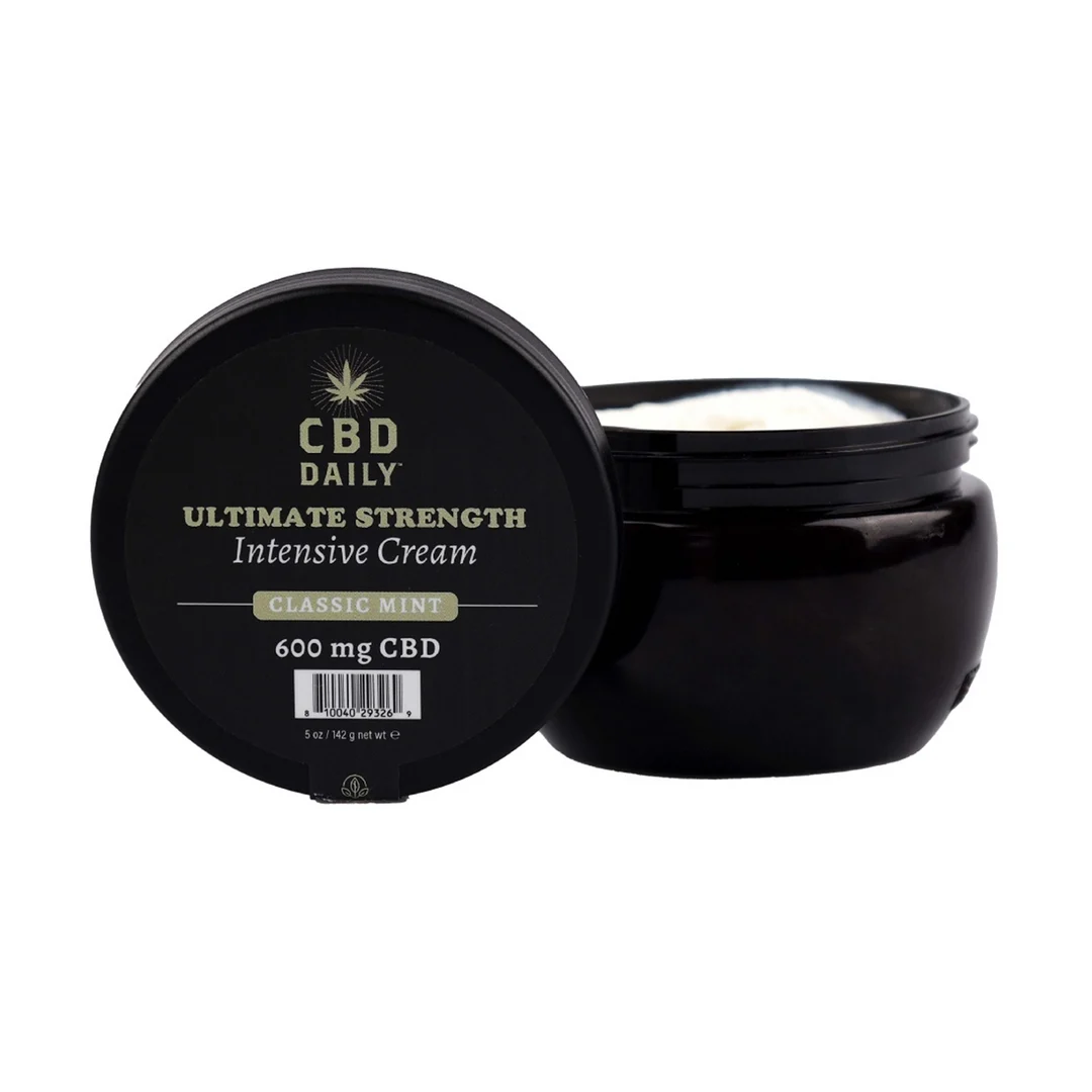 Crème CBD à application locale – Ultimate Strength Classic Mint – CBD Daily – Image 2