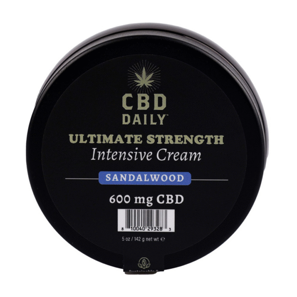 Earthly Body CBD Daily Ultimate Strength Intensive Cream, 142 g