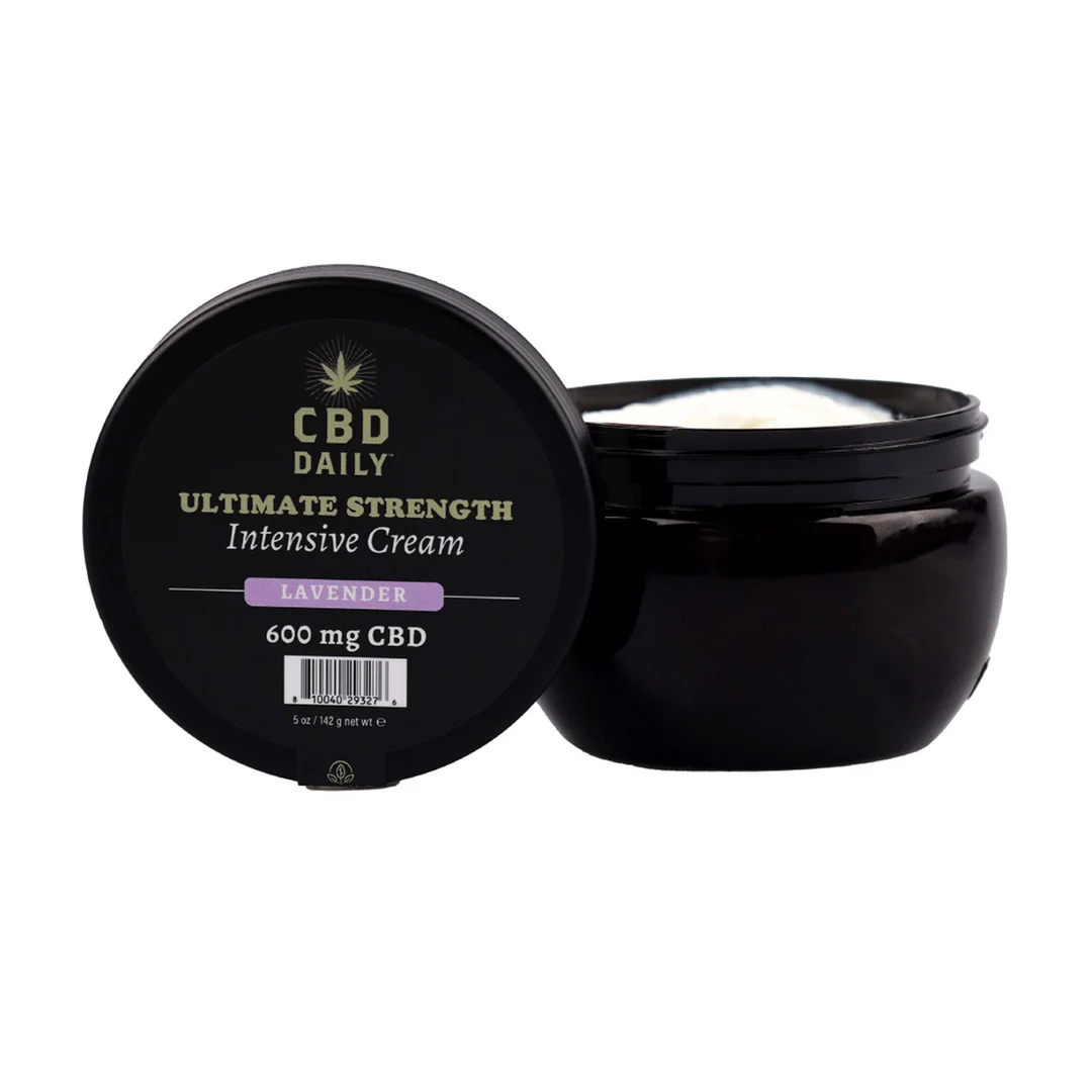 Crème Earthly body CBD Daily Ultimate Strength à la lavande – Image 2