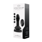 Vibromasseur en verre Chrystalino Pluggy avec ventouse – Image 3