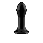 Vibromasseur en verre Chrystalino Pluggy avec ventouse – Image 4