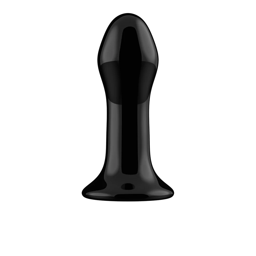 Vibromasseur en verre Chrystalino Pluggy avec ventouse – Image 4