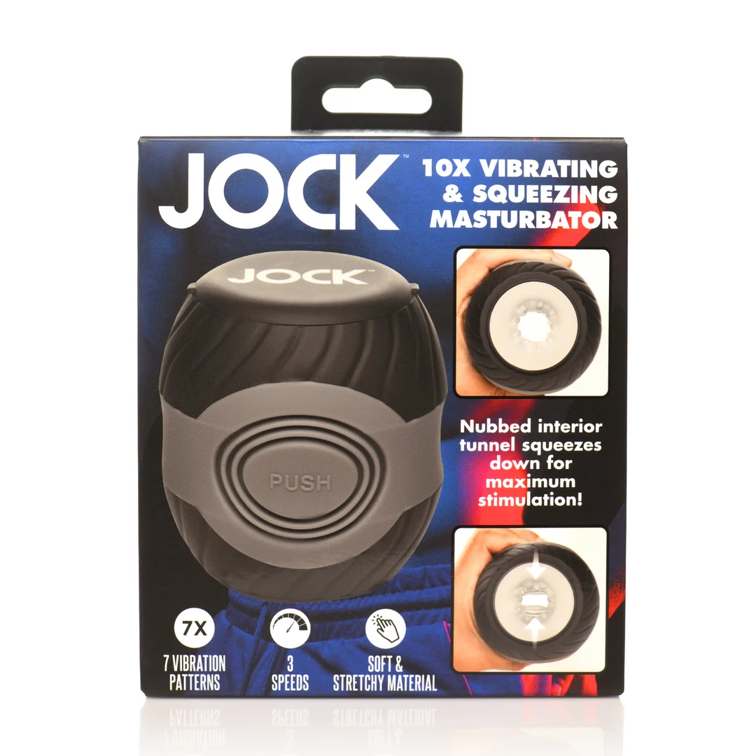 Masturbateur vibrant à pression Curve Toys 10X – Image 2