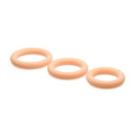 Set discret d’anneaux péniens en silicone Curve Toys – Image 3