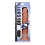 Dildo vibrant en silicone Curve Toys avec télécommande – Image 2