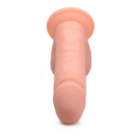 Gode vibrant en silicone Curve Toys avec testicules – Image 5