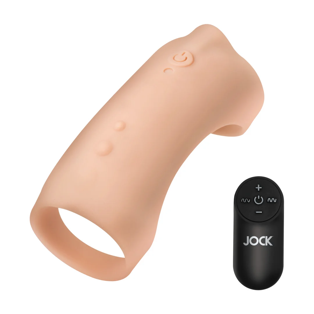 Gaine pénienne vibrante en silicone Curve Toys – Image 3