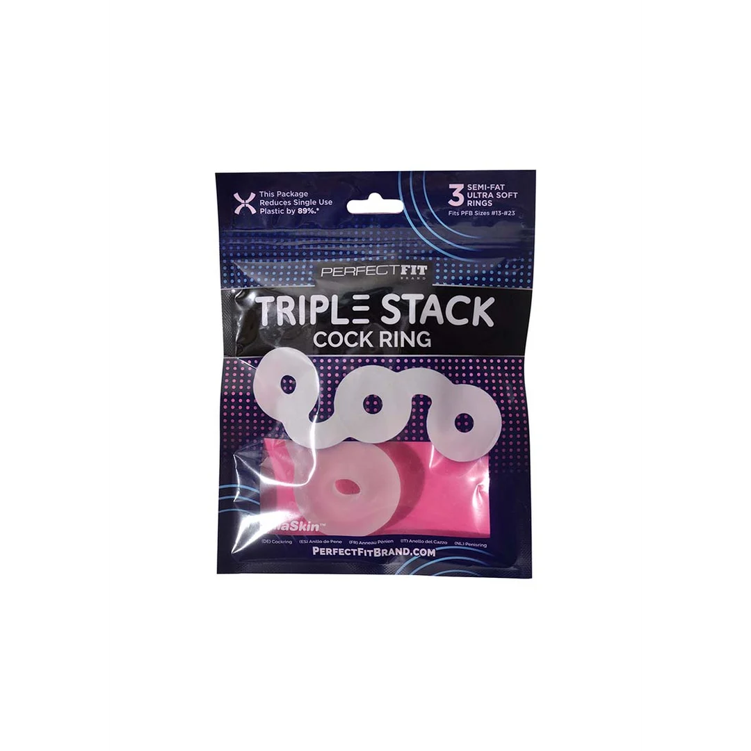 Bague pénienne Triple Donut PerfectFitBrand – Image 1