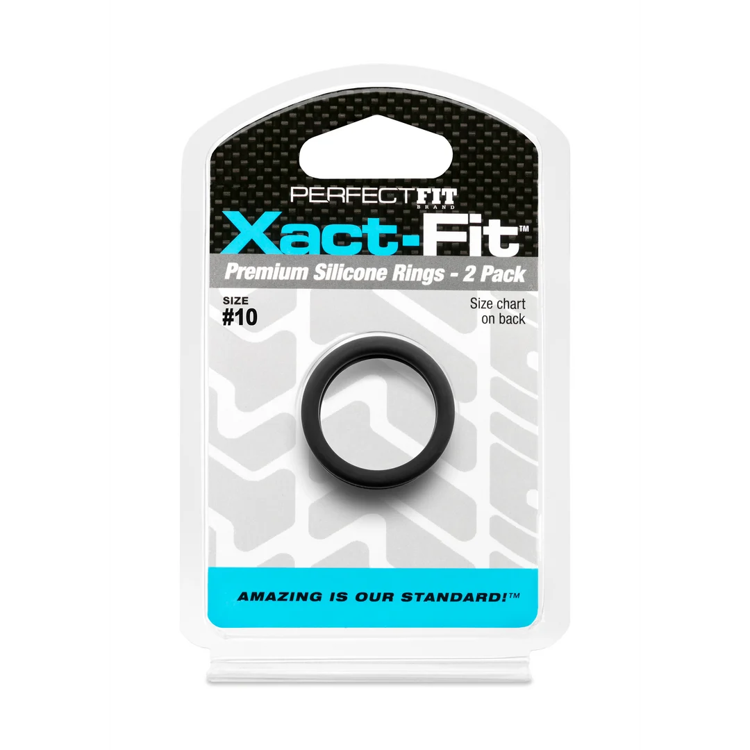 Anneaux péniens PerfectFit Xact Fit #10, lot de 2 – Image 1