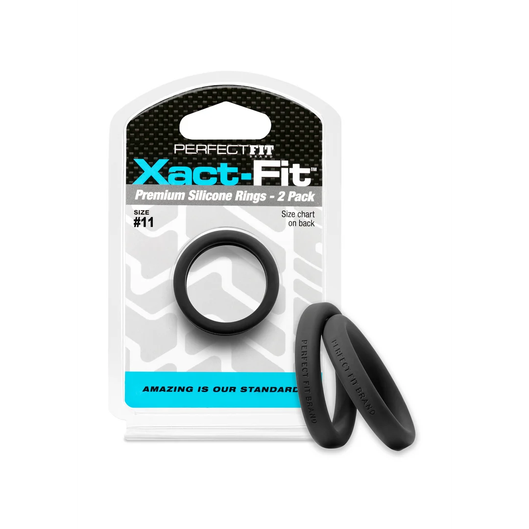 Anneaux péniens PerfectFitBrand Xact Fit taille 11, lot de 2 – Image 4