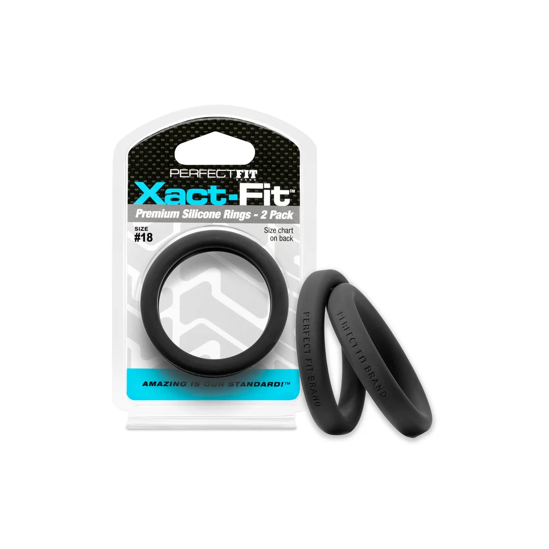 Anneaux péniens PerfectFit Xact Fit taille #18, 2 pièces – Image 4