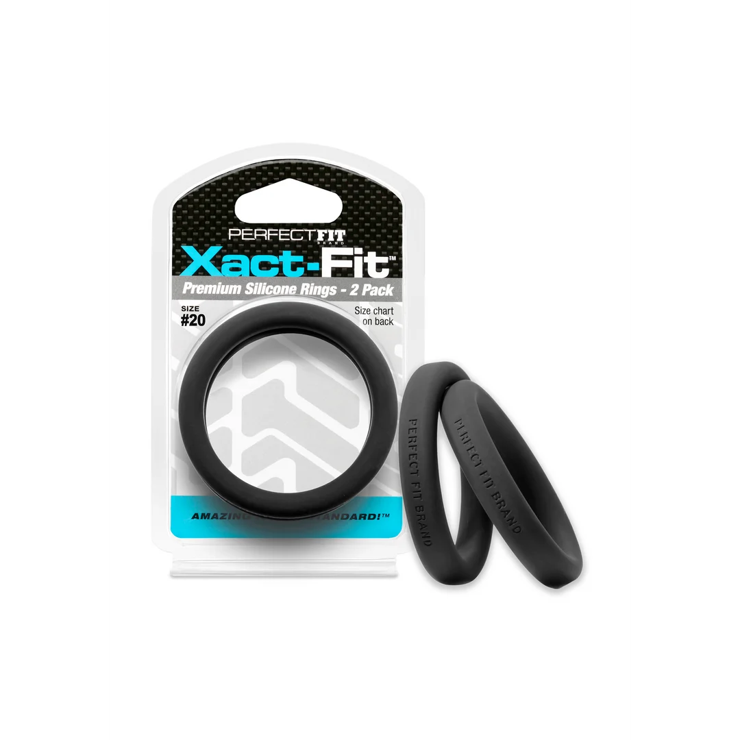 Anneaux péniens PerfectFit Xact Fit taille #20, lot de 2 – Image 4