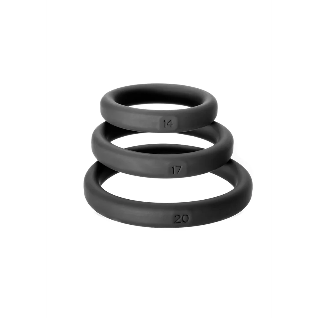 Lot d’anneaux péniens PerfectFitBrand Xact Fit – Image 2