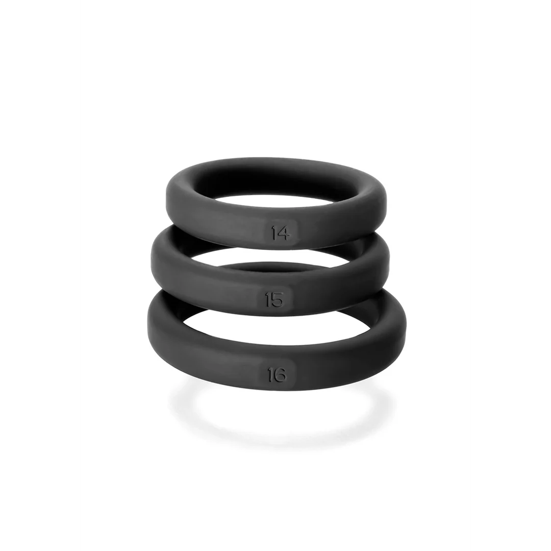 Lot d’anneaux péniens PerfectFit Xact Fit S/M – Image 2