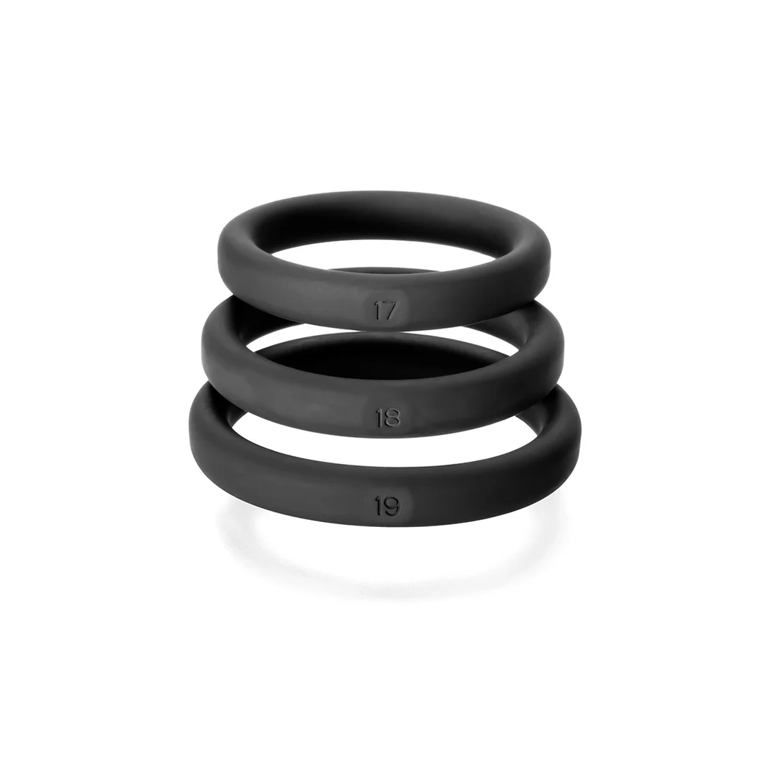 Set d’anneaux péniens PerfectFit Xact Fit M/L – Image 2