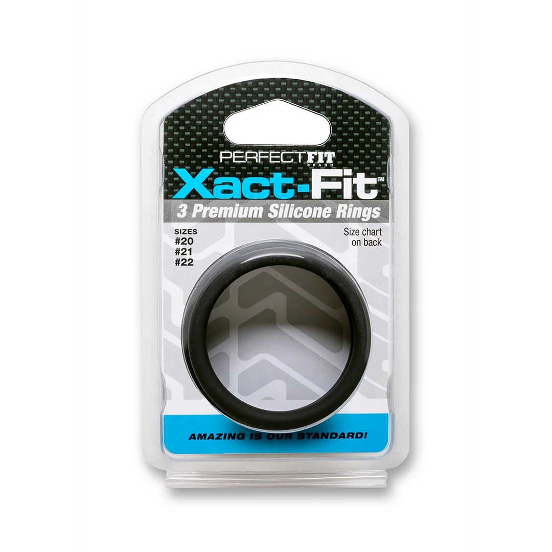 Set d’anneaux péniens PerfectFit Xact Fit L/XL – Image 1
