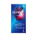 Préservatifs transparents – 6 pièces – Durex Originals Classic