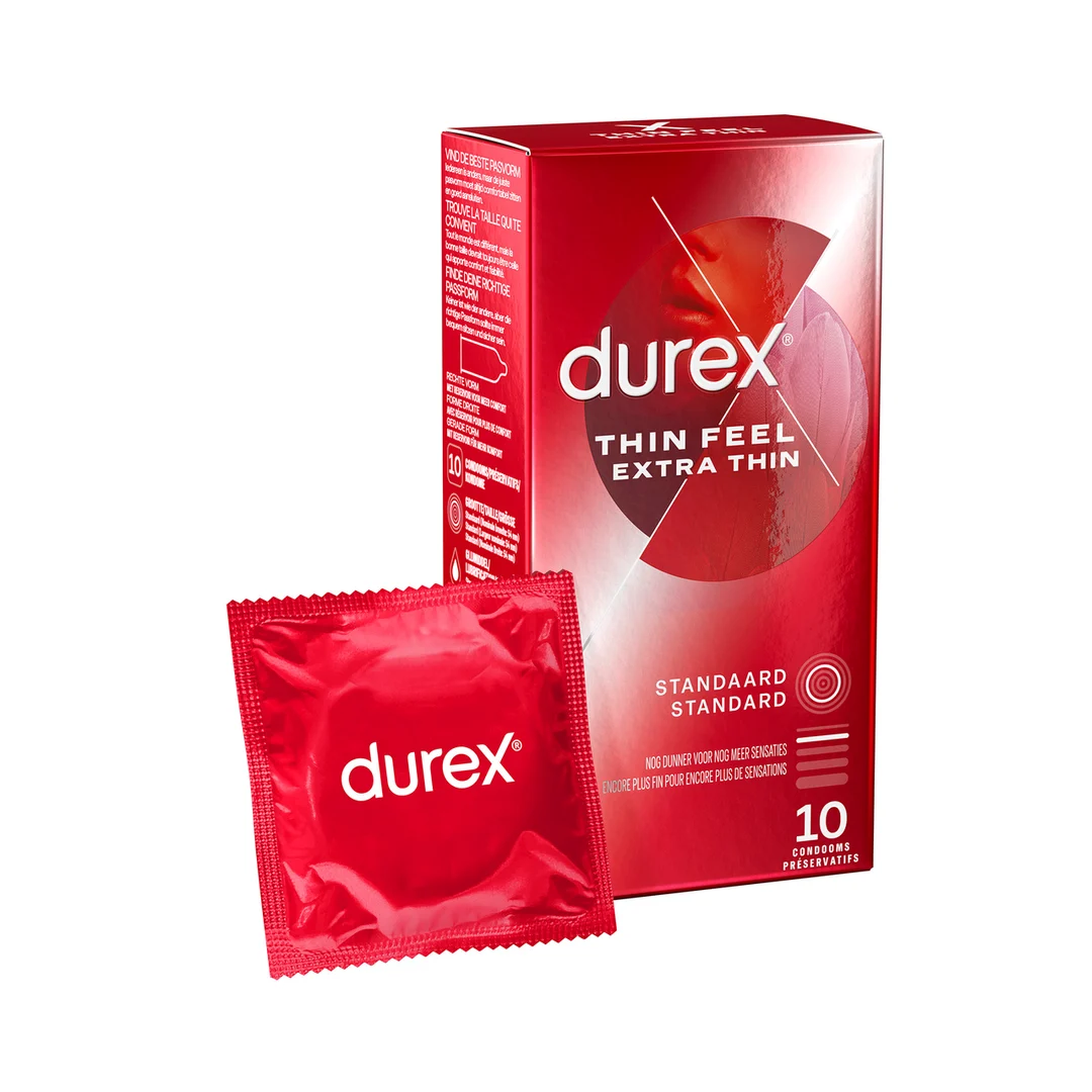Préservatifs Durex Thin Feel Extra Thin, 10 pièces – Image 4