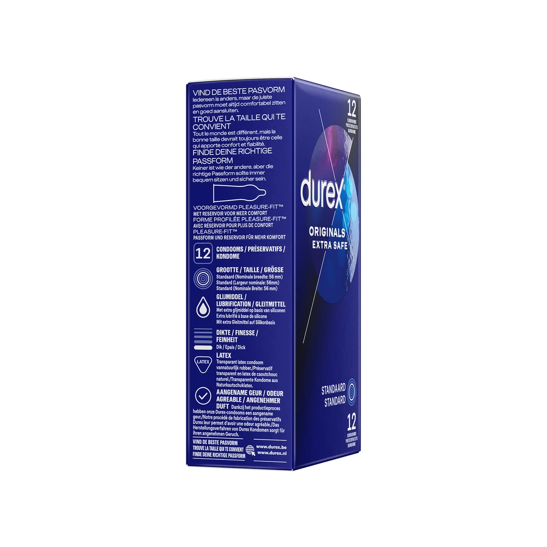 Préservatifs Extra Safe · 12 unités · Durex Orgasm'Intense – Image 2