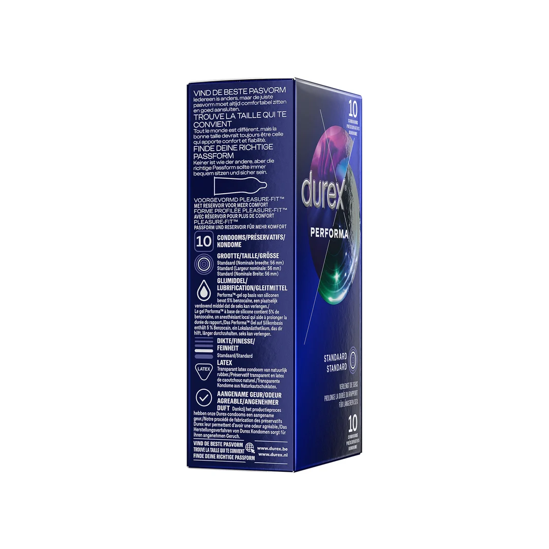 Préservatifs Durex Performa, 10 pièces – Image 2