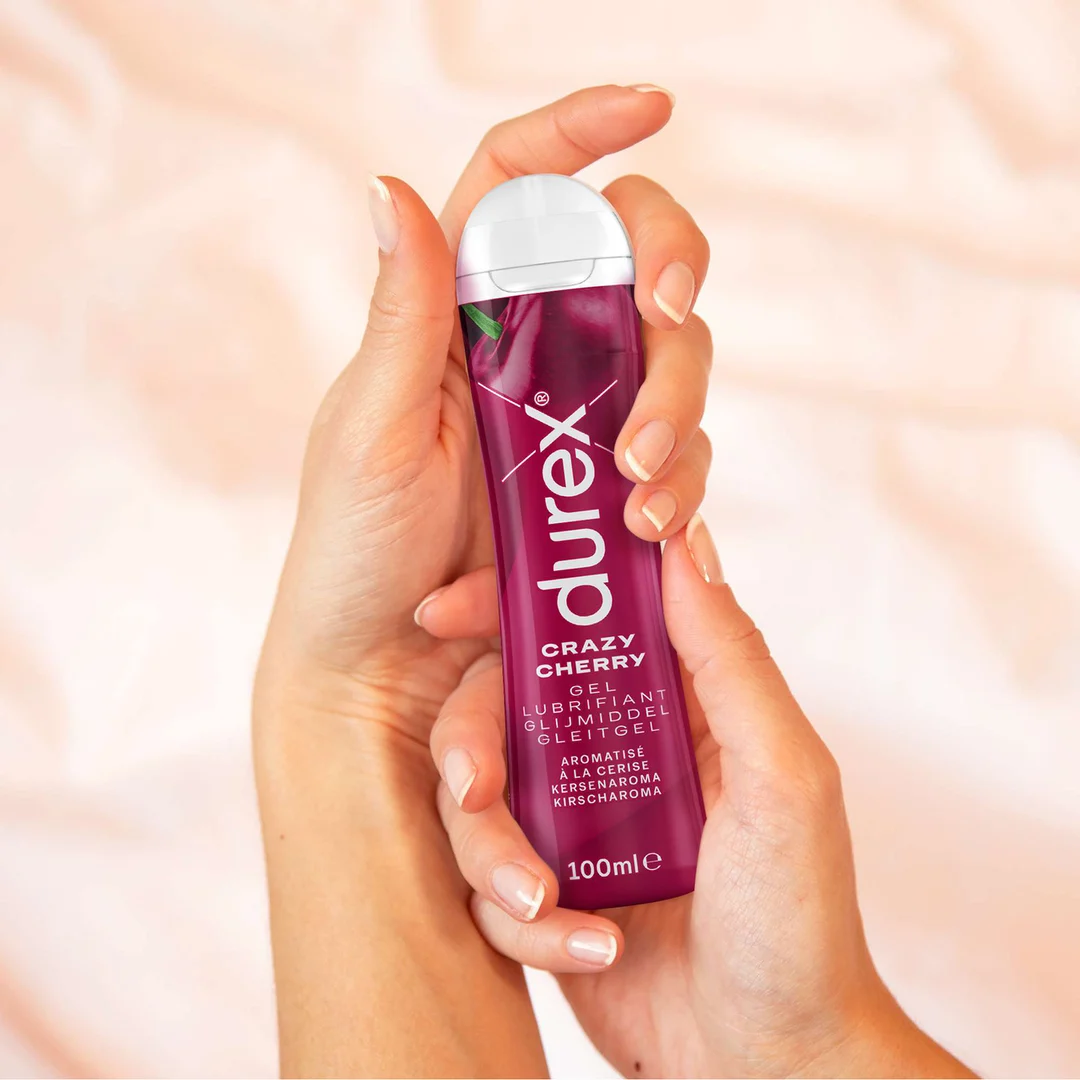 D-3161681-8 Lubrifiant Durex Play Crazy Cherry 100 ml – Image 1