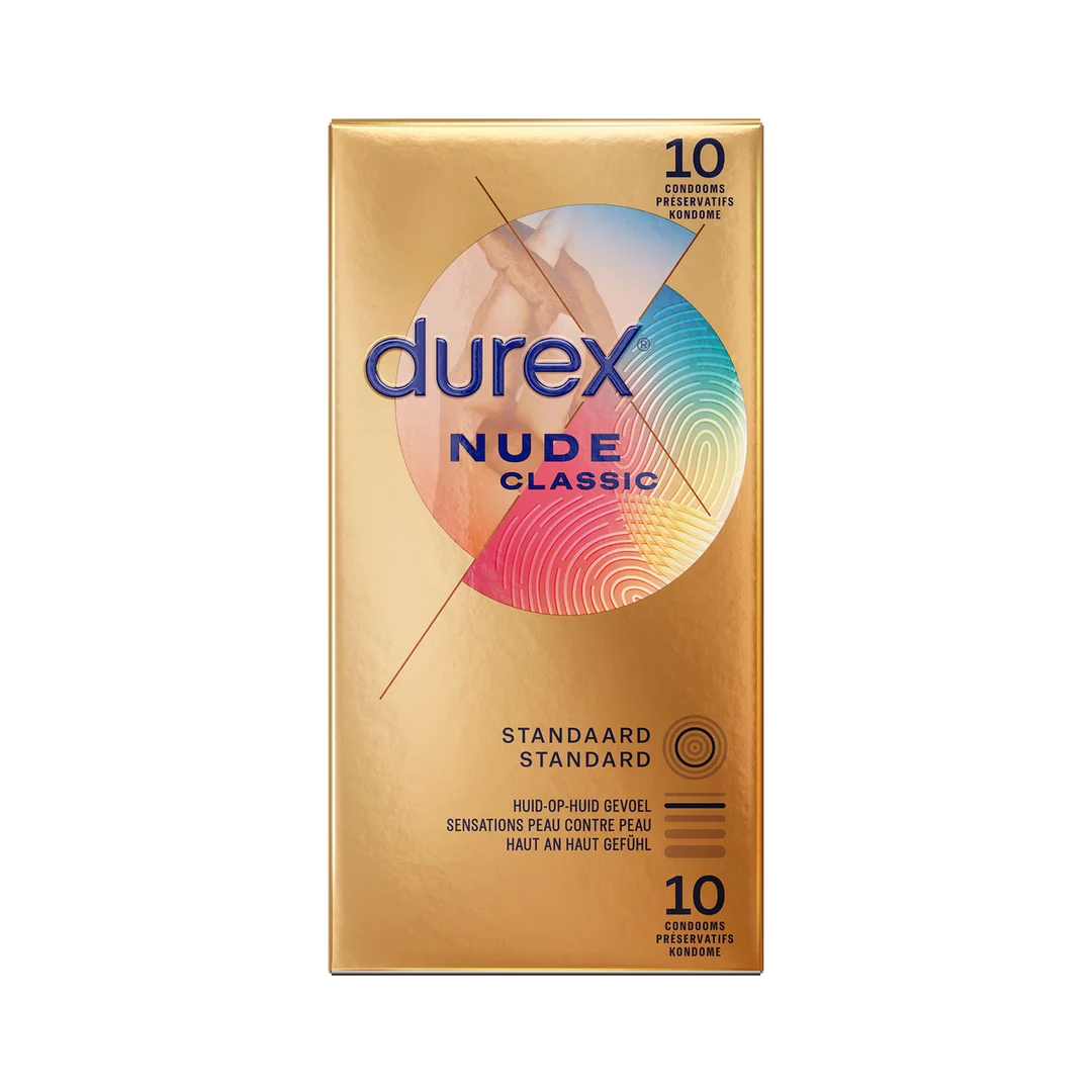 Préservatifs Durex Nude Classic, 10 pièces