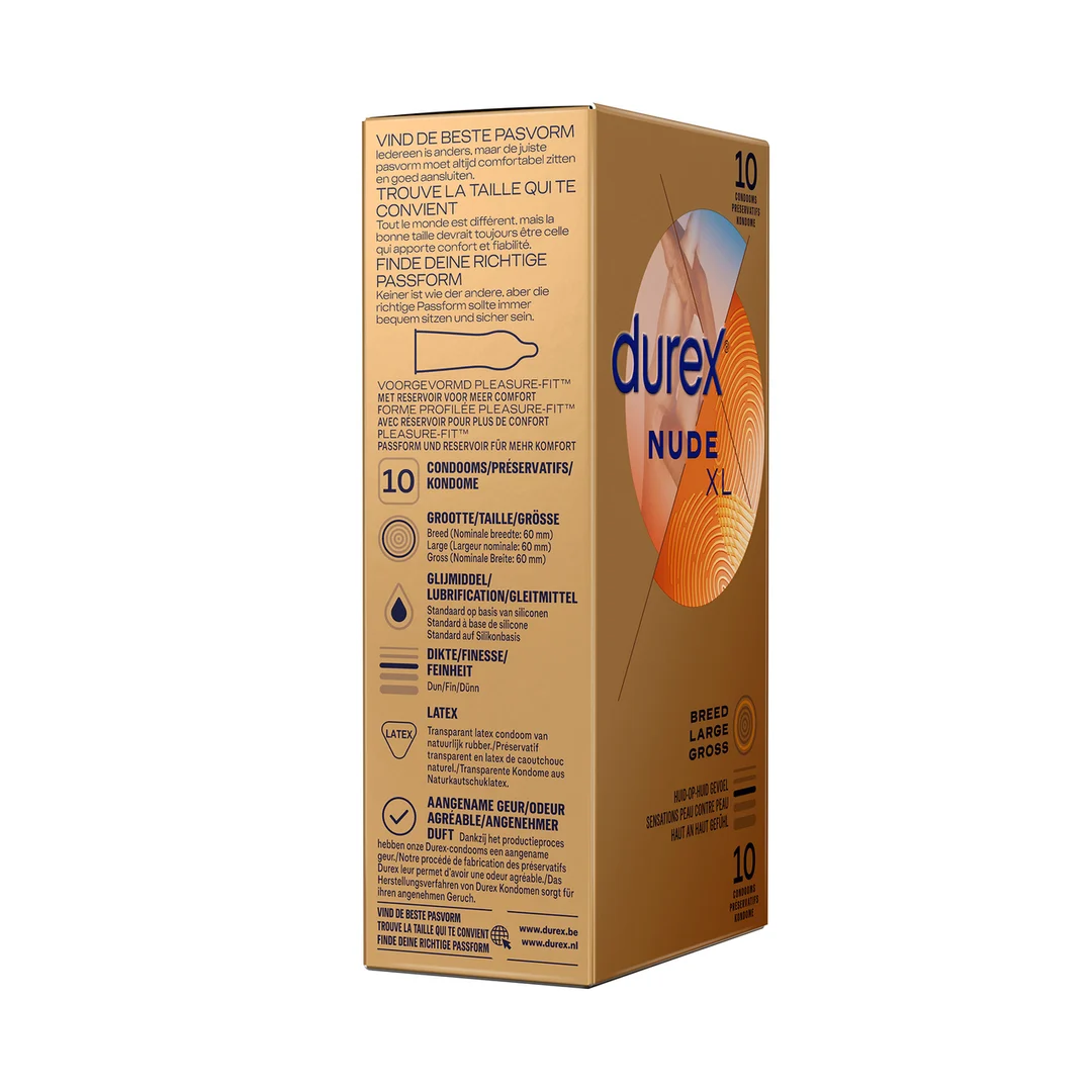 Préservatifs Durex Nude XL – Image 2