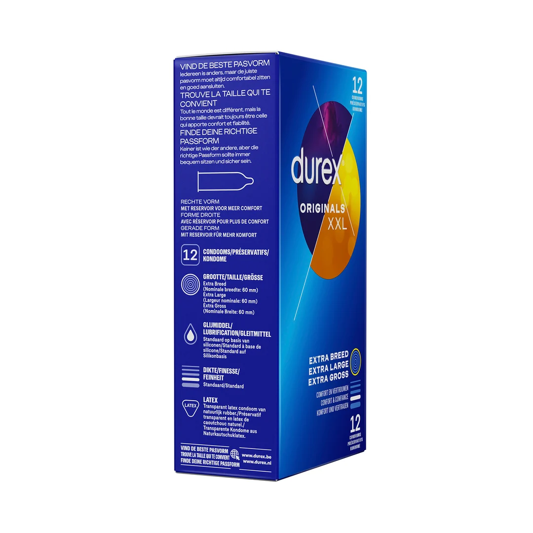 Préservatifs Durex XXL, 12 unités – Image 2