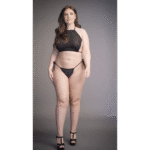 Ensemble de lingerie grande taille sexy avec ouverture à l’entrejambe, pour un look festif – LIN – Image 6