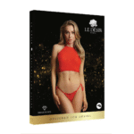 Ensemble de lingerie grande taille sexy avec ouverture à l’entrejambe, pour un look festif – LIN – Image 13