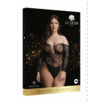 Combinaison en dentelle avec strass pour une allure sensuelle et pulpeuse – Le Desir – Image 7