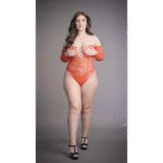 Combinaison en dentelle avec strass pour une allure sensuelle et pulpeuse – Le Desir – Image 6