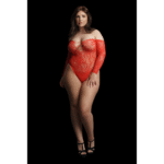 Combinaison en dentelle avec strass pour une allure sensuelle et pulpeuse – Le Desir – Image 4