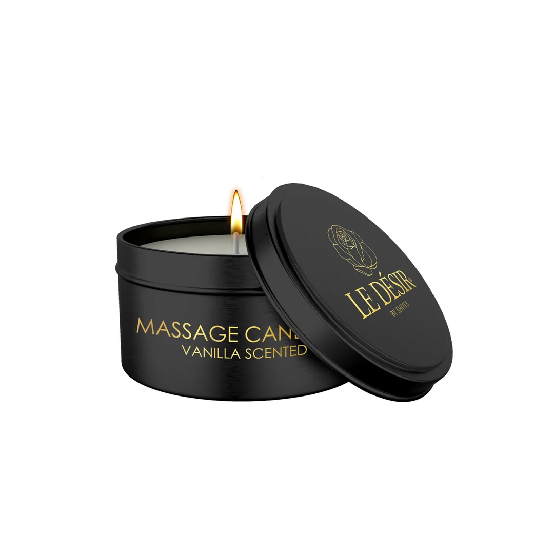 Bougie de massage – Bougie de massage érotique au parfum de vanille – Le Désir by Shots – Image 6