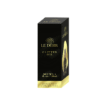 Huile pour le corps Glow – fines paillettes pour le corps et éclat doré naturel – parfum de camomille et de mandarine – Le Désir by Shots – 1 fl oz / 30 ml