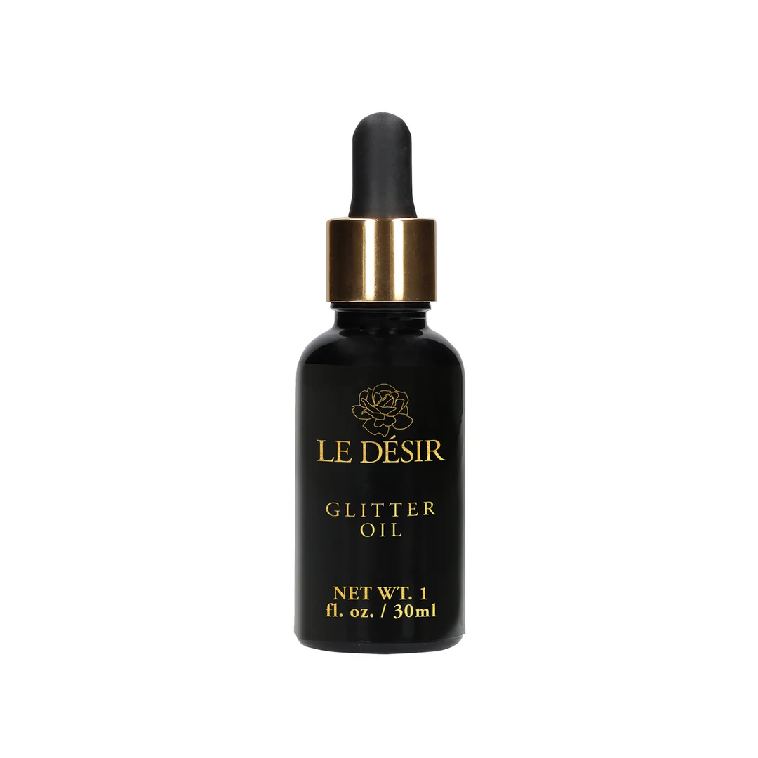 Huile pour le corps Glow – fines paillettes pour le corps et éclat doré naturel – parfum de camomille et de mandarine – Le Désir by Shots – 1 fl oz / 30 ml – Image 3