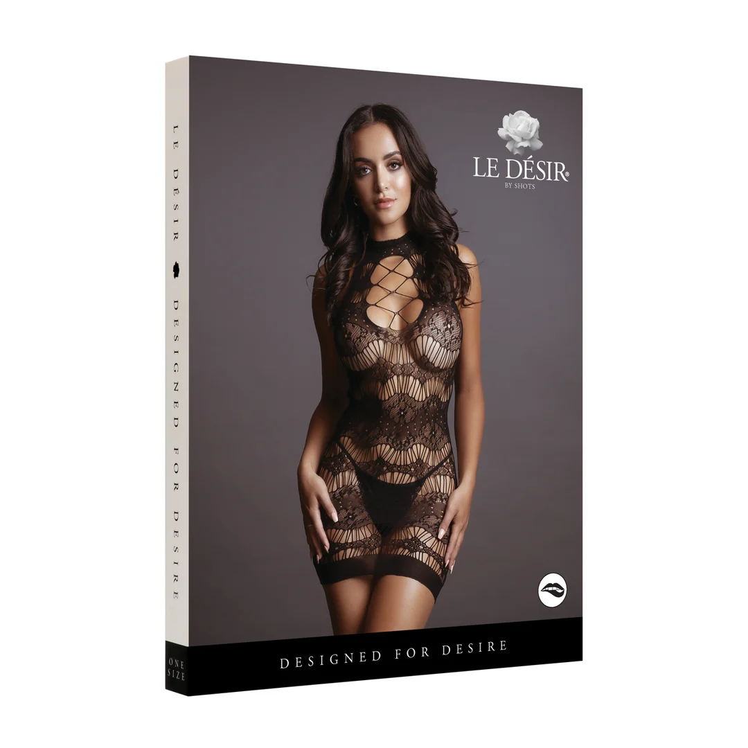 Babydoll en dentelle avec décolleté croisé pour une allure sexy et pulpeuse – Le Desir – Image 7