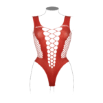 Body pour silhouette ronde à décolleté en V et empiècements opaques, pour des formes sublimées – LIN – Image 12