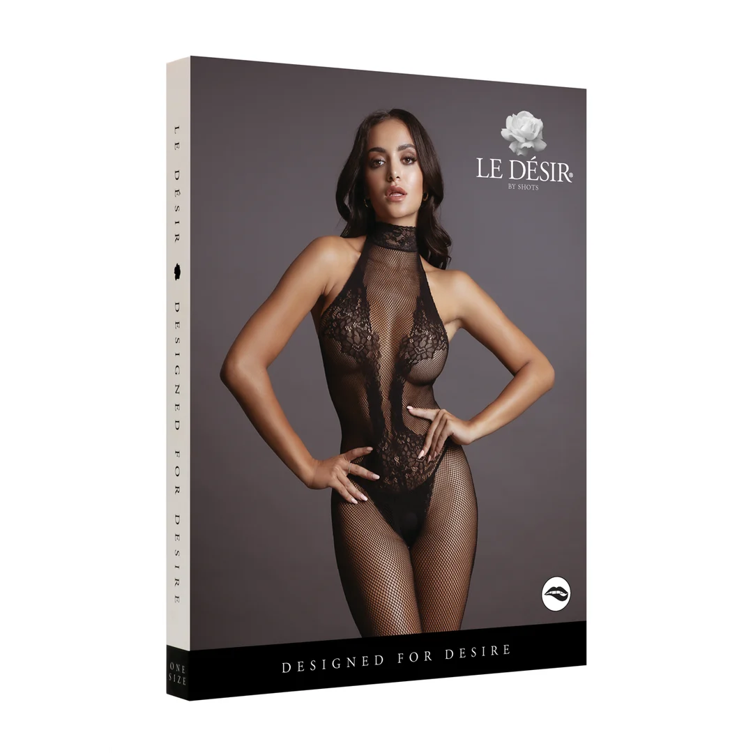 Body en dentelle résille à entrejambe ouvert, pour une allure sensuelle et des courbes généreuses – LIN – Image 31