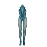 Body en dentelle résille à entrejambe ouvert, pour une allure sensuelle et des courbes généreuses – LIN – Image 6
