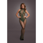 Body en dentelle résille à entrejambe ouvert, pour une allure sensuelle et des courbes généreuses – LIN – Image 28
