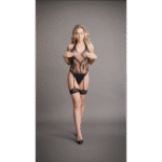 Body grande taille à strass et tour de cou pour une allure séduisante – SexyPlus – Image 12