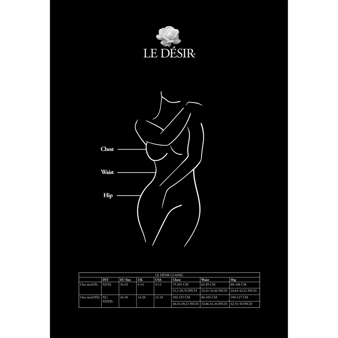 Collant porte jarretelles grande taille avec strass, pour une jolie silhouette tout en courbes | LIN – Image 18