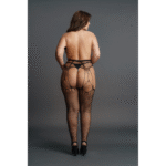 Collant à entrejambe ouvert en résille effilochée avec effet porte jarretelles, pour des looks audacieux | LIN – Image 17